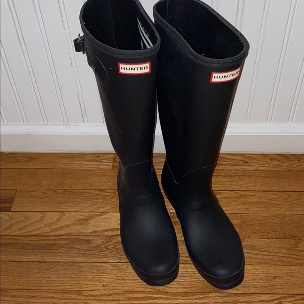 Black Hunter Boots